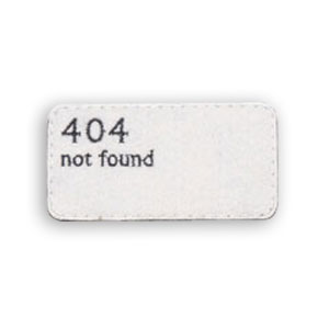 404 PATCH / NATURAL 404 PATCH / NATURAL