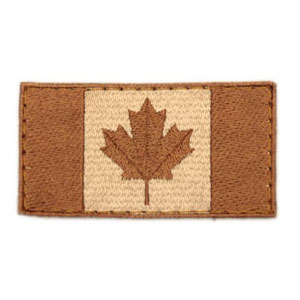 CANADA FLAG DESERT PATCH CANADA FLAG DESERT PATCH
